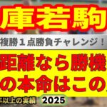 兵庫若駒賞2025競馬予想