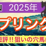 【スプリングステークス2025】蓮の競馬予想(全頭短評)