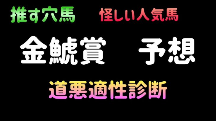 【競馬予想】　金鯱賞　予想　2025