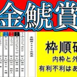 金鯱賞2025枠順確定！３連覇を狙うプログノーシスは7枠8番！逃げ争いで注目されるホウオウビスケッツは2枠2番にデシエルトが5枠5番に入った！どちらが花を奪うのか興味深い！