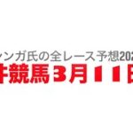 3月11日大井競馬【全レース予想】2025スターバーストカップ