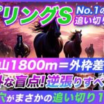 【スプリングS】中山の常識が通用しない!?今年逆張りすべき理由と追い切り推奨爆穴馬