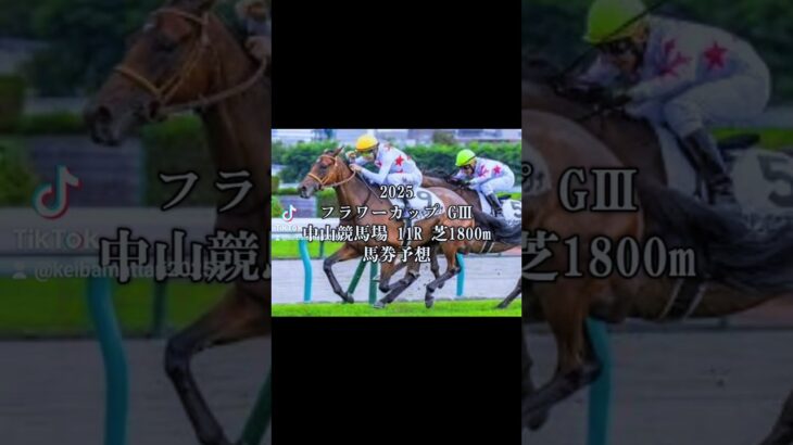 フラワーカップ馬券予想 #中央競馬予想 #馬券予想 #フラワーカップ