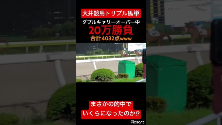 【大勝負】トリプル馬単ダブルキャリーオーバーに20万勝負した結果… #競馬 #競馬予想 #大井競馬 #jra #地方競馬 #トリプル馬単 #ウマ娘 #ウマ娘プリティーダービー #ギャンブル