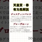 2025天皇賞春の有力馬解説 #競馬 #中央競馬予想 #ウマ娘 #天皇賞春