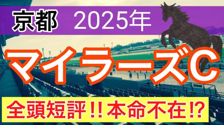 【マイラーズカップ2025】蓮の競馬予想(全頭短評)