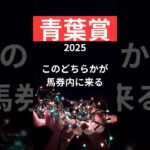 青葉賞2025の競馬予想。サイン解読。