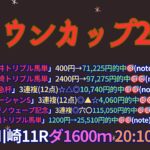 クラウンカップ2025予想【川崎競馬】トリプル馬単キャリオーバーで注目のレース🏇全頭診断＋調教診断＋買い目🏇