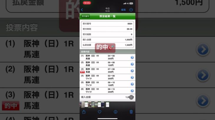 #競馬予想#的中