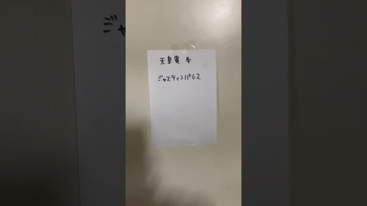 ヨッシーの競馬予想　天皇賞春