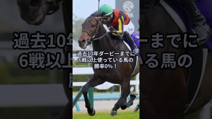 【日本ダービー危険な人気馬2頭】皆様の本命は？ #ダービー #競馬 #競馬予想 #クロワデュノール #武豊