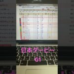 2025 日本ダービー　予想と買い目　#競馬　#競馬予想　#東京　#日本ダービー