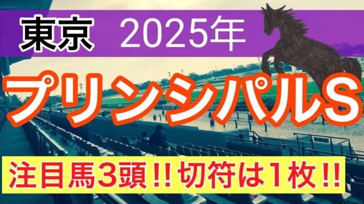 【プリンシパルステークス2025】蓮の競馬予想〜マイラーズカップの完璧的中に続け