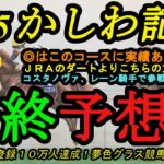 【最終予想】2025かしわ記念！◎はこのコースに実績あり！ＪＲＡのダートよりもパワーが活きる？コスタノヴァがレーン騎手で参戦！