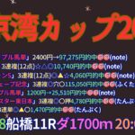 東京湾カップ2025予想【船橋競馬】全頭診断＋調教診断＋買い目【門別ではコスモバルク記念があるよ!!】