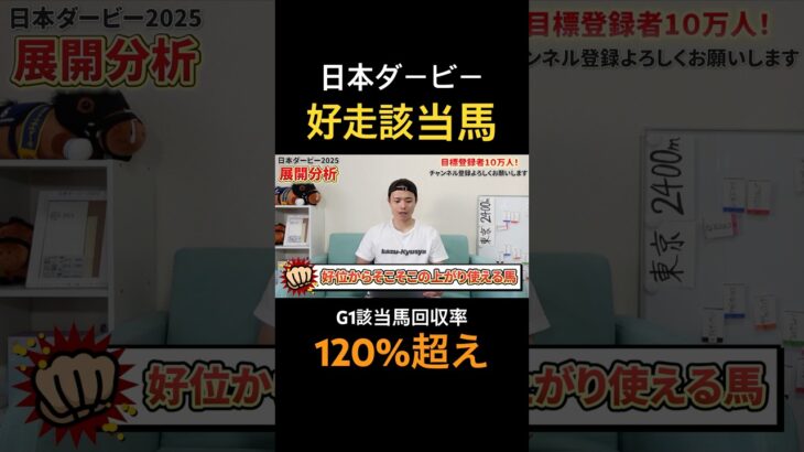 日本ダービー2025展開分析！クロワデュノールやマスカレードボールが激突！過去傾向から好走するのはあの馬！#競馬 #競馬予想 #馬券 #日本ダービー #おすすめ #shorts