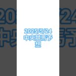 25/5/24#競馬 #競馬予想 #新潟競馬 #京都競馬 #東京競馬