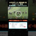 【ショウヘイ】 日本ダービー想定6番人気！近3走ダイジェスト  #競馬  #日本ダービー  #ショウヘイ  #shorts