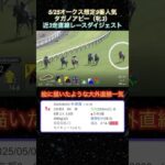【タガノアビー】 オークス想定9番人気！近3走ダイジェスト  #競馬  #オークス  #タガノアビー  #shorts