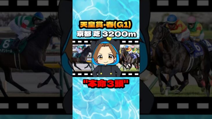 【天皇賞・春(G1)】”本命3頭” #競馬 #競馬予想 #天皇賞春 #G1 #ジャスティンパレス #ブローザホーン #サンライズアース #ショウナンラプンタ #へデントール