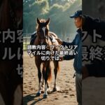 ヴィクトリアマイル🏆️ステレンボッシュ短評＃競馬予想＃G1予想＃AI