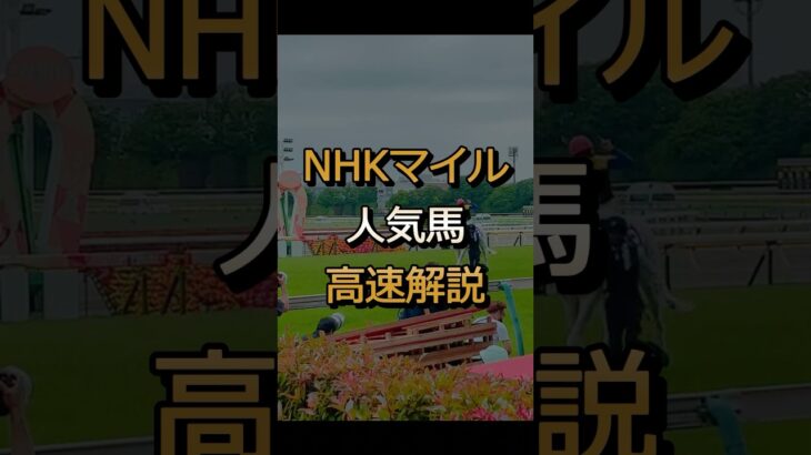 【競馬予想】NHKマイル、混戦の人気馬を徹底解説 #shorts #競馬予想 #NHKマイル #アドマイヤズーム
