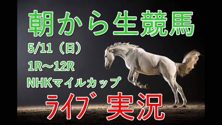 NHKマイルカップ【中央実況】　競馬　生配信！！　Horse Racing Commentary　as huge as a horse’s ！（新潟、京都、東京）