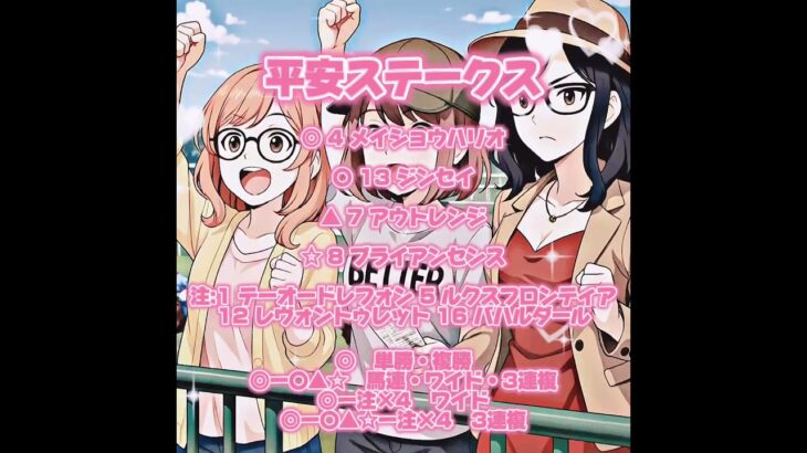 【平安S最終予想】本命はスタミナ自慢のあの馬！ #競馬 #平安ステークス #競馬女子 #平安ステークス2025 #競馬予想 #京都ダート #たりきほんがん競馬倶楽部
