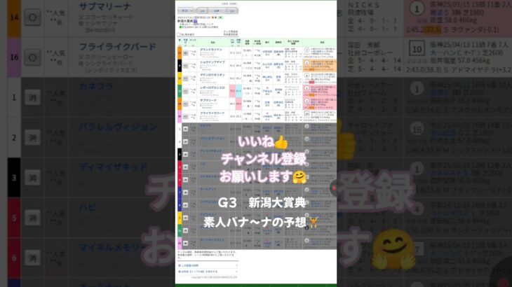 #edm #music #party #競馬予想 #競馬 #バナ〜ナ#素人#新潟大賞典 #新潟競馬場 #G3#turnupthenight #BANAAANA