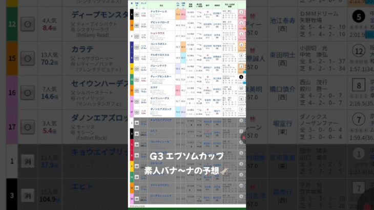 #edm #競馬予想 #turnupthenight #music #G3#東京競馬場 #エプソムカップ #バナ〜ナ#素人＃競馬