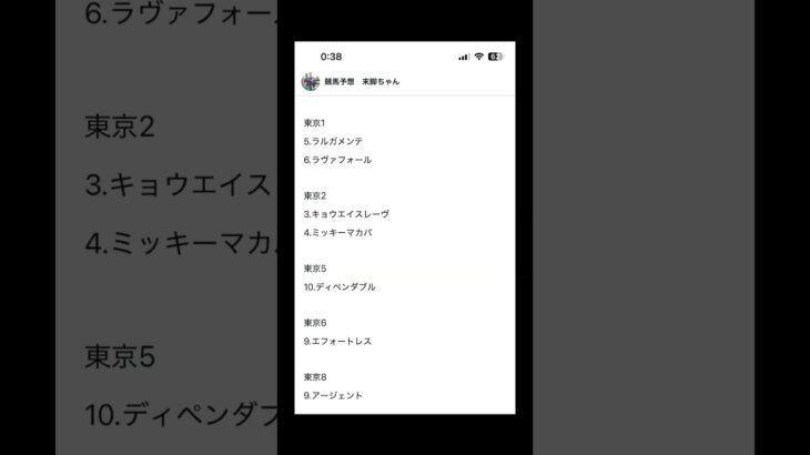#nhkマイルカップ #競馬予想 #東京競馬場