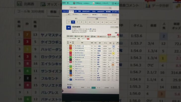競馬実況中 #プロセカ #プロジェクトセカイ #shortvideo #中央競馬予想 #競馬 #競馬予想 #東京競馬予想 #うま娘