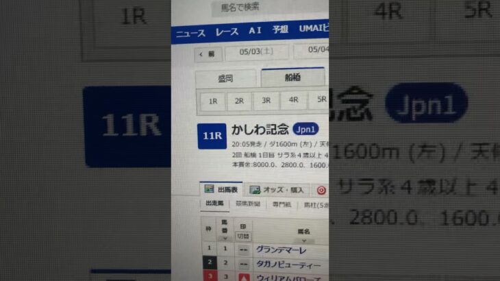 かしわ記念 #プロセカ #プロジェクトセカイ #shortvideo #競馬 #競馬予想 #中央競馬予想 #vtuber #園田