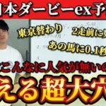 【競馬予想】日本ダービーの超大穴馬の話します。