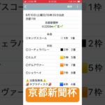 京都新聞杯予想　#競馬予想
