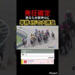 【大勝負】阪神12レースに全てを賭ける男　単勝4万張り！　#競馬予想 #競馬 #地方競馬 #jra #ウマ娘 #ウマ娘プリティーダービー #ギャンブル #ギャンブル依存症 #武豊 #単勝 #大勝負