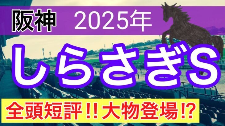 【しらさぎステークス2025】蓮の競馬予想(全頭短評)