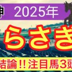 【しらさぎステークス2025】蓮の競馬予想(最終結論)