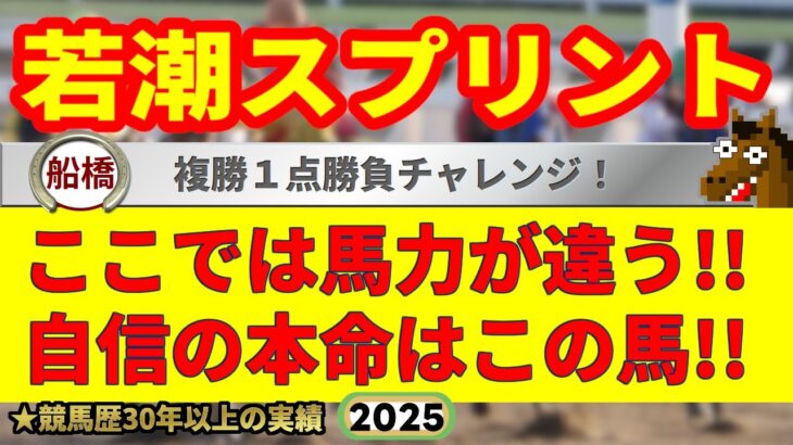 若潮スプリント2025競馬予想