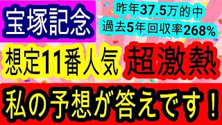 【競馬予想】宝塚記念2025　6年連続回収率プラス＆競馬でFIREした男が自信の穴馬大公開！　昨年に続いて完全的中を確信！！