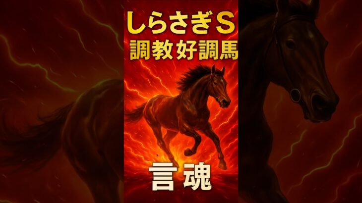 #競馬#予想#2025#G3#しらさぎS#調教#追い切り#好調#ウッドチップ#坂路#本命