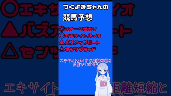 【2025ラジオNIKKEI賞】つくよみちゃんの競馬予想  #Shorts #競馬 #競馬予想