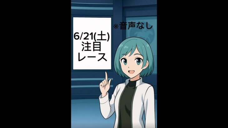 6/21(土)注目レース🏇競馬東京9R