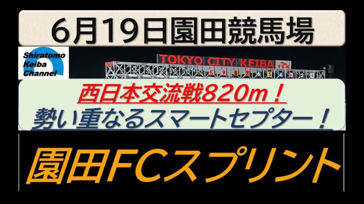 【競馬予想】園田FCスプリント～２０２５年６月１９日園田競馬場 ：６－１２