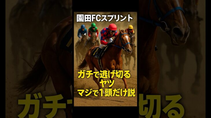 園田FCスプリント ガチで逃げ切るヤツ、マジで1頭だけ説 #競馬 #園田競馬 #園田FCスプリント #重賞予想 #競馬予想 #無料予想 #競馬好き #馬券 #馬券生活 #競馬情報 #競馬ファン