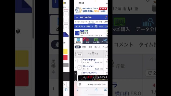 宝塚記念　G1予想　競馬
