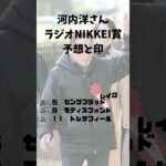 🎯【元騎手・元調教師たちの競馬予想！】田原成貴×大久保洋吉×河内洋◎はどの馬？元騎手のガチ分析🔥📍予想のまとめはプロフから👇 　#函館記念 #競馬予想 #ラジオNIKKEI賞 