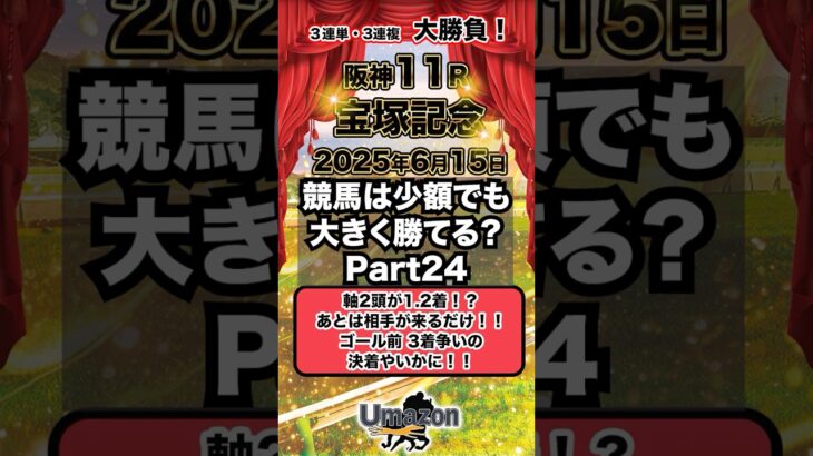 【競馬】競馬は少額でも大きく勝てる？Part24 #競馬 #競馬予想 #ギャンブル #阪神競馬場 #スロット