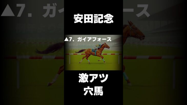 安田記念のガイアフォースが熱いし白い #中央競馬予想 #ai作曲#安田記念 #ガイアフォース