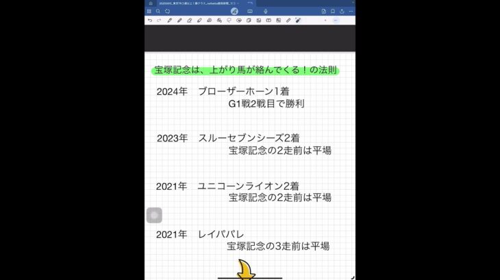 【競馬予想】宝塚記念の上がり馬の法則